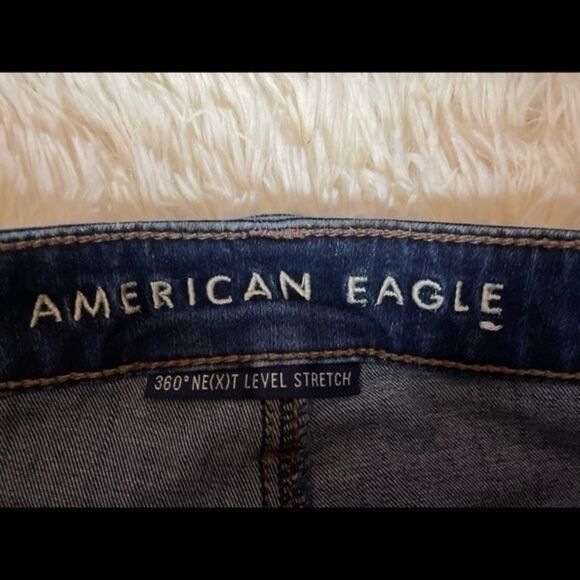 EUC American Eagle 360 Next Level Stretch Super High Rise Jegging size 2 Short - Picture 3 of 11